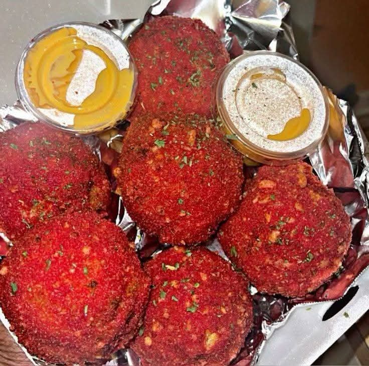 Large Hot Cheetos Boudin Balls